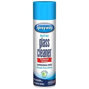 23 oz Glass Cleaner 6 Pack Ammonia Free Foaming Action Streak Free Shine