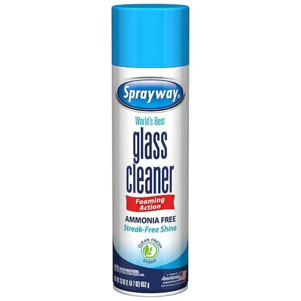 23 oz Glass Cleaner 6 Pack Ammonia Free Foaming Action Streak Free Shine