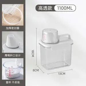 Transparent Detergent Container