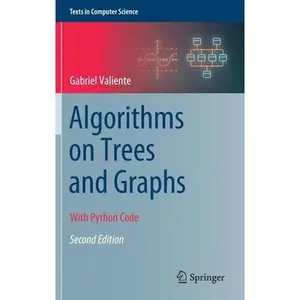 USED Book - Algorithms on Trees and Graphs: With Python Code by Valiente, Gabriel (Hardcover) - english