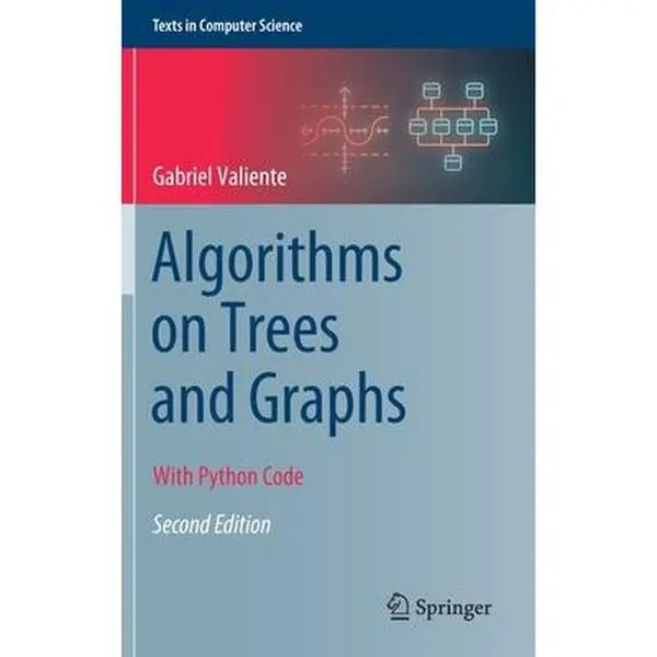 USED Book - Algorithms on Trees and Graphs: With Python Code by Valiente, Gabriel (Hardcover) - english