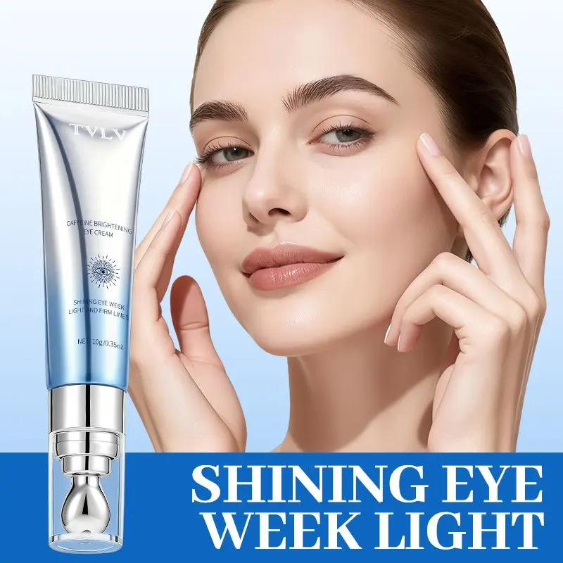 Caffeine Eye Cream, Brilliant Eye Brightener, Reduces Puffiness and Dark Circles, Revitalizing Eye Care, 1 Piece, Effective for Brighter Eyes, Anti-Swelling Formula