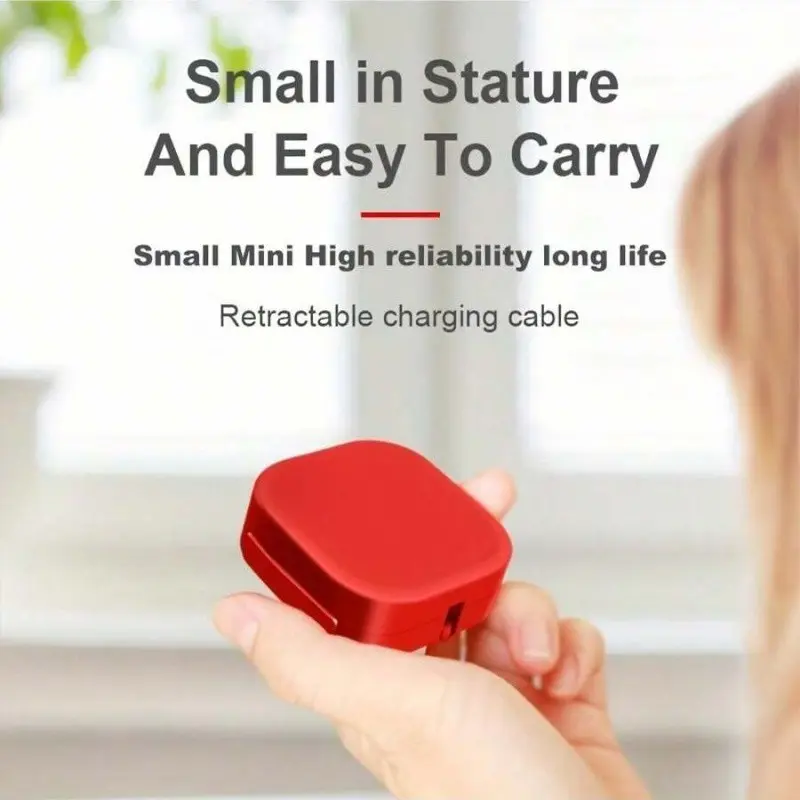 Fast Charging Cable with Phone Stand, Compact Portable, Three-In-One Extensible Fast Charger, Universal for iPhone Android Camera Mp3