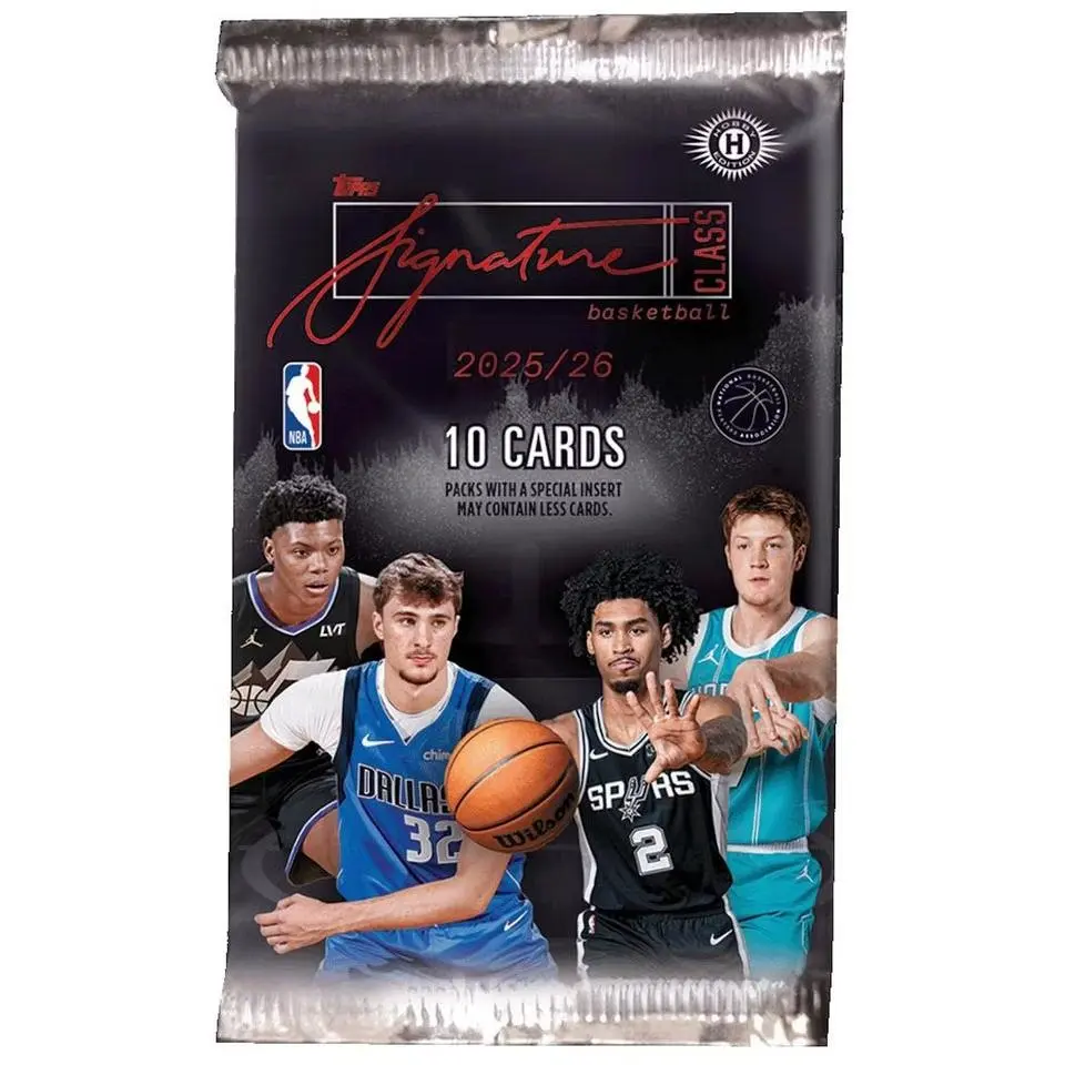 2025-26 Topps Signature Class Basketball Jumbo Trading Cards LV