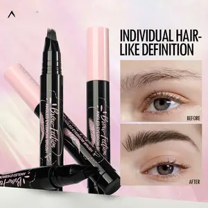 Liquid water eyebrow pencil, waterproof and long-lasting, with distinct strokes, multi-purpose hairline pencil for wild eyebrows eyebrow pencil Makeup Cosmetic