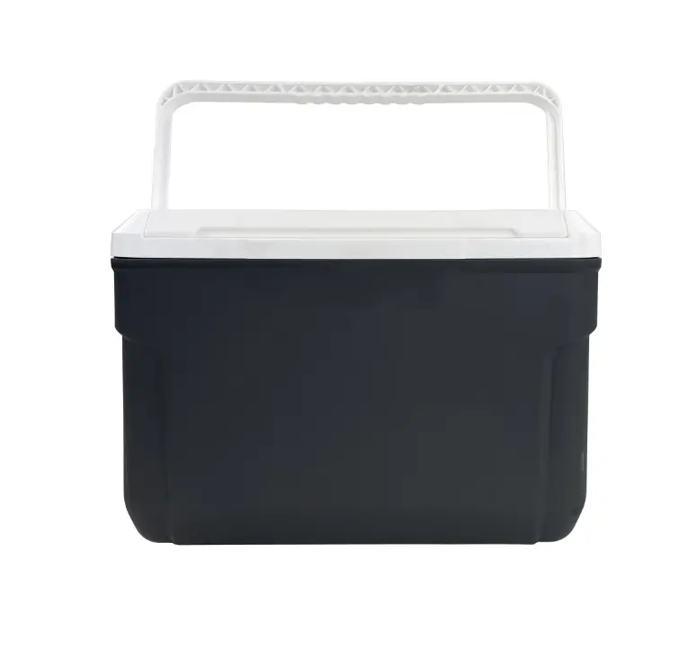 Gray 10 Qt 14-Can Hard-Sided Portable Cooler Gray 10 Qt 14-Can Hard-Sided Portable Cooler
