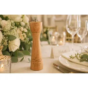 Mr. & Mrs. Personalized Wedding Mill