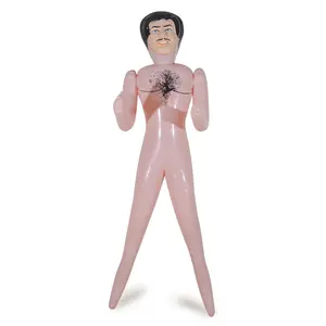 1pc PVC Inflatable Doll, Prank Birthday Party Inflatable Model, Joke Inflatable Toy, Party Photo Prop, Fun Decoration for Events