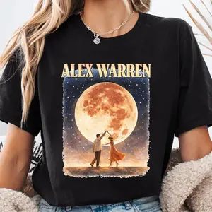 [Sale Up To 30%] Vintage Retro 90s Alex Warren Shirt  T-Shirt Womenswear Unisex