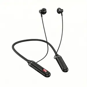 Perfect For Outdoor Running Earbuds，With Led Display Ultra Long Lasting Battery,Wireless Neckband Head,Magnetic Suction Ear For Sports outdoor Running Cycling Gaming  Music Workout Gym, Headset In Ear With Microphone Noise Cancelling,For IOS/Android