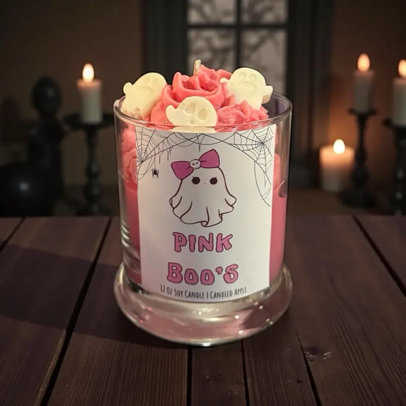 LIMITED EDITION - Pink Ghost Candle LIMITED EDITION - Pink Ghost Candle