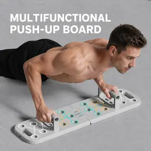Push Up Board, Abdominal And Chest Muscle Training Folding Push Up Stand, Portable Fitness Equipment For Home Gym