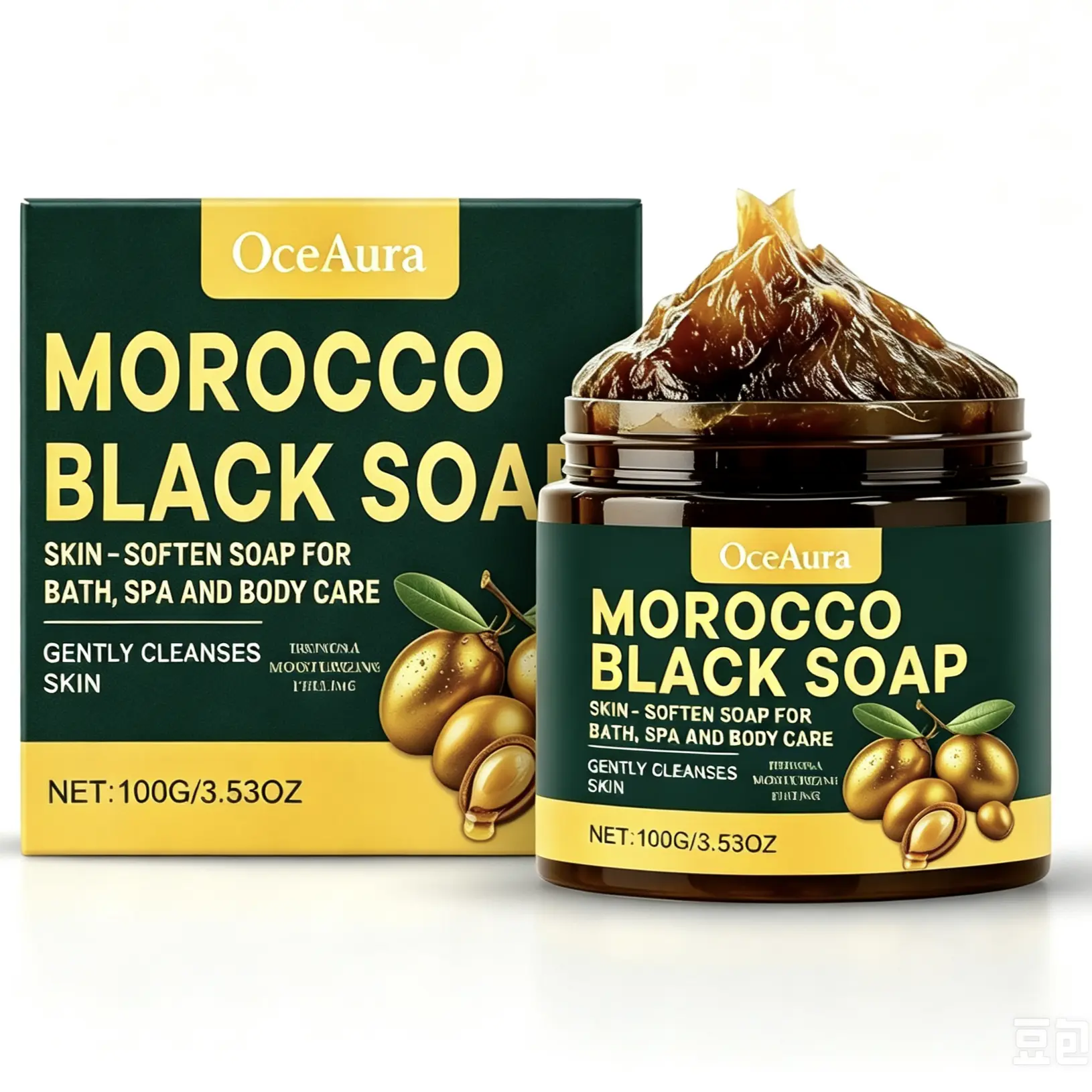 Black soap body wash for gentle cleansing, moisturizing, and smooth skin—ideal for everyday body care.Morocco Black Soap Black Soap Bath Soap