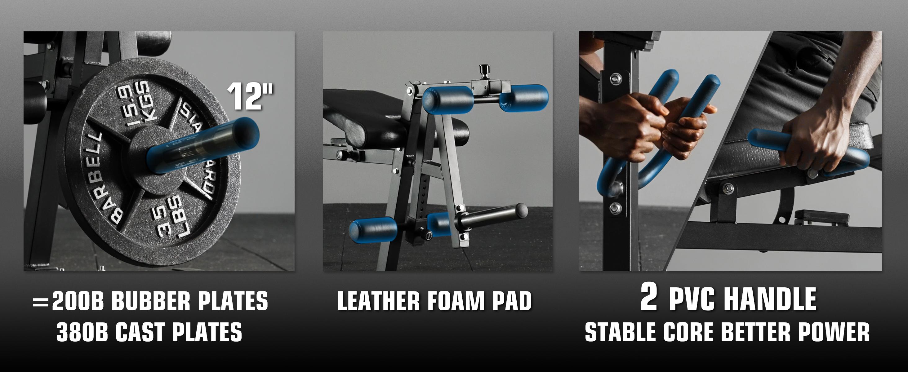 MIKOLO Leg Extension & Curl Machine, Adjustable Seated Leg Extension and Lying Leg Curl Equipment for Lower Body Workouts at Home Gym, 600LB Capacity Strength Training Accessory