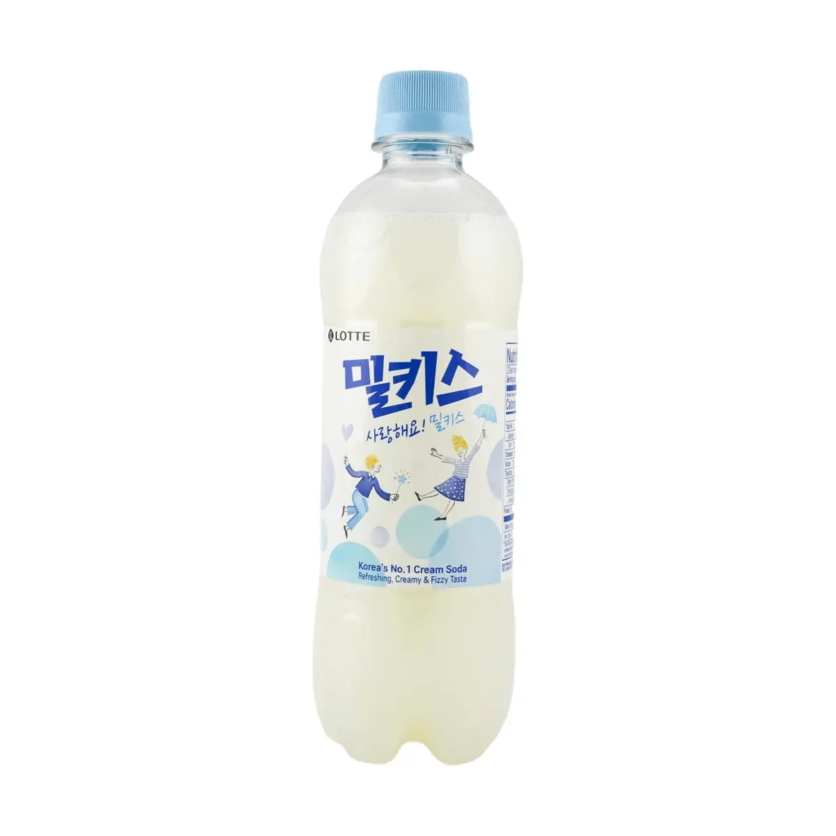 LOTTE Milkis Original Flavor Carbonated Milk Drink 500ml - Korean Soda Beverage LOTTE Milkis Original Flavor Carbonated Milk Drink 500ml - Korean Soda Beverage
