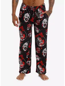 Terrifier 2 Art The Clown Pajama Pants