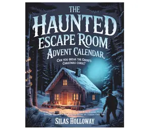 (A)The Haunted Escape Room Advent Calendar: Can You Break the Ghost's Christmas Curse?: A 24-Day Interactive Story with 50+ Mind-Bending Puzzles, Riddles, and Brain Teasers for Hours of Screen-Free Fun Paperback – October 2, 2025