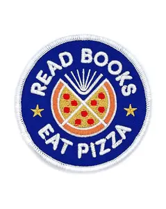 Read Books Eat Pizza Patch