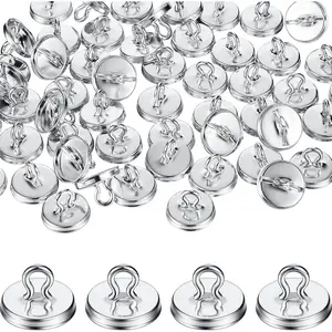 80 count Garland  Hooks  Anchors for Trellis  Vine Trellis Anchor Wall Fixture Clips for Garland Light Decorations ()