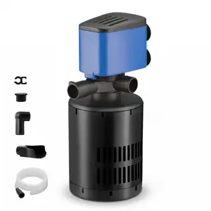 210 GPH Aquarium Power Filter Pump with Venturi Aeration for Fish Tanks, Fountains & Hydroponics