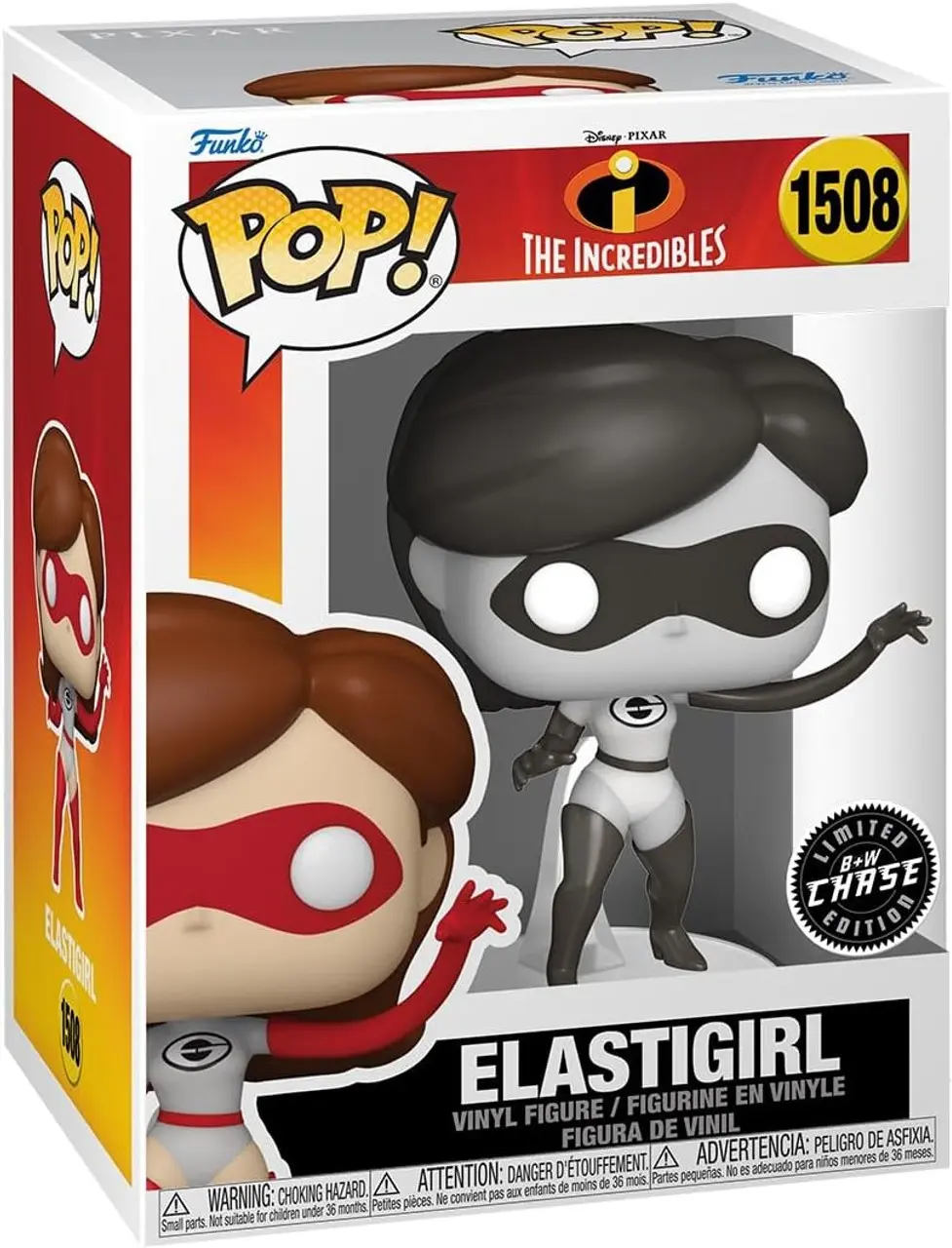 Funko Pop Vinyl Figure Disney The Incredibles Elastigirl 1508 (Chase Variant)