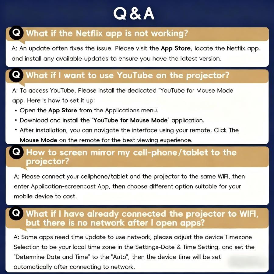 XBJ Mini projector, 300ANSI with Android 12 system built in, equipped with Wifi and Bluetooth5.4 functions, supporting keystone correction and 4K decoding, 180-degree rotation, short-throw projector. For home/outdoor use BLACK FRIDAY