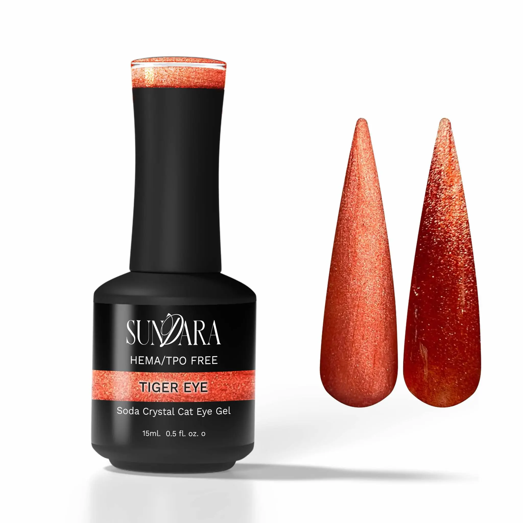 Tiger Eye- Soda Crystal Cat Eye Gel Polish