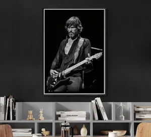Kris Kristofferson, Kris Kristofferson Poster, Icon, Vintage, Minimalist, Black and White