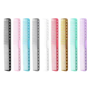 9 PCS Carbon Hair Cutting Combs, Heat Resistant Comb Professional for Hair Stylist