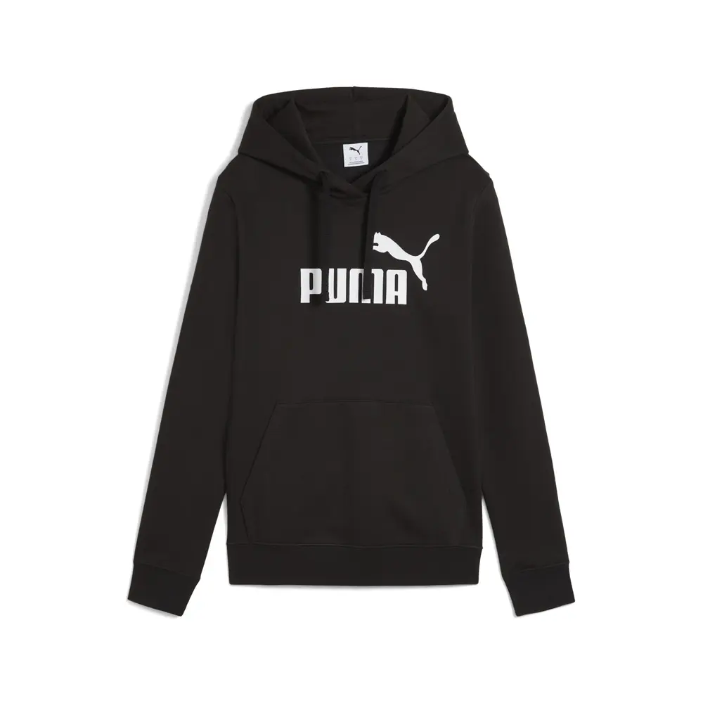 PUMA Womens Essentials No. 1 Logo Hoodie Casual Outerwear Casual - Black