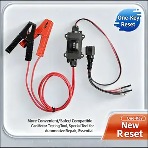 Automotive Electronic Parking Brake (EPB) Emergency Release Tool with 40A Fuse, Polarity Safety, Power Light, Over-Current Protection, Dual-Channel Forward-Reverse Control for Vehicle EPB Reset