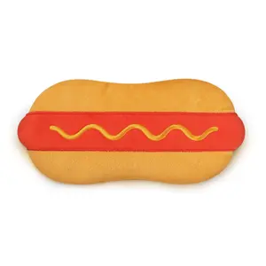 DREAM WEENIE Hot Dog Eye Pillow, For Hold or Cold Use, Lavender Scented, For Relaxation, Meditation, Headache Relief