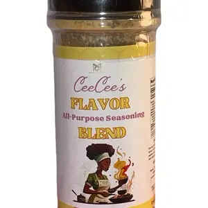 CeeCee's Flavor Blend All-Purpose Seasoning  - Versatile Mix of Garlic Herbs & Peppers for Everything-Chicken, Pasta, Vegetables Soups, and more