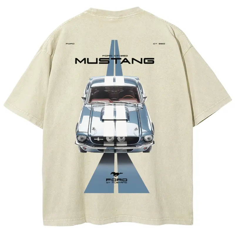 GT 350 Mustang Unisex Fit Washed T-Shirt