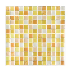 Jeedeson kitchen backsplash tile peel and stick 10 in. x 10 in(10-Pack) wallpaper