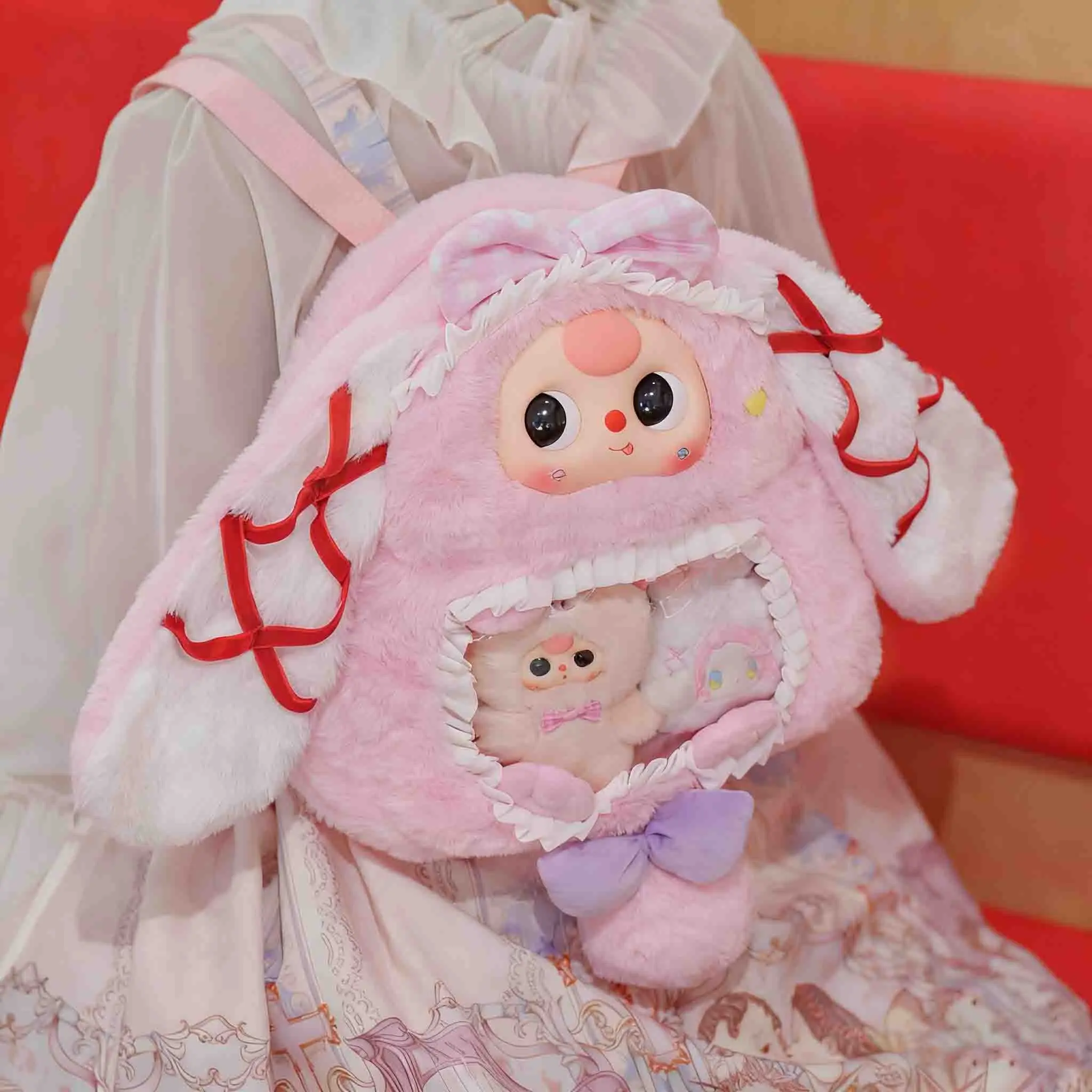 Baby Three 400% Ita Bag Plush Backpack Series Blind Box 