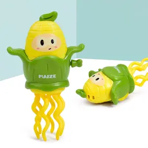 ✨ Wind-Up Dancing Corn Toy, Cute Cartoon Maize Spinning & Wiggling Toy for Kids, Fun Educational Novelty Gift for Indoor/Outdoor Play, Perfect Valentine's Day/Birthday Party Favor🎁 fidget