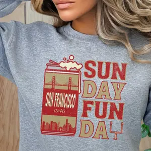 Sport Shirt, Vintage Beer Football T-Shirt, Retro San Francisco Football Shirt, 49ers TShirt, Top For Men For Women T-shirt Tshirt Sweatshirt Hoodie