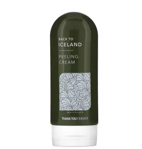 Thank You Farmer Back To Iceland Peeling Cream 100ml – Gentle Exfoliate, Comfort & Moisture, Hydrating & Moisturize, Radiant Skin, Korean Skincare