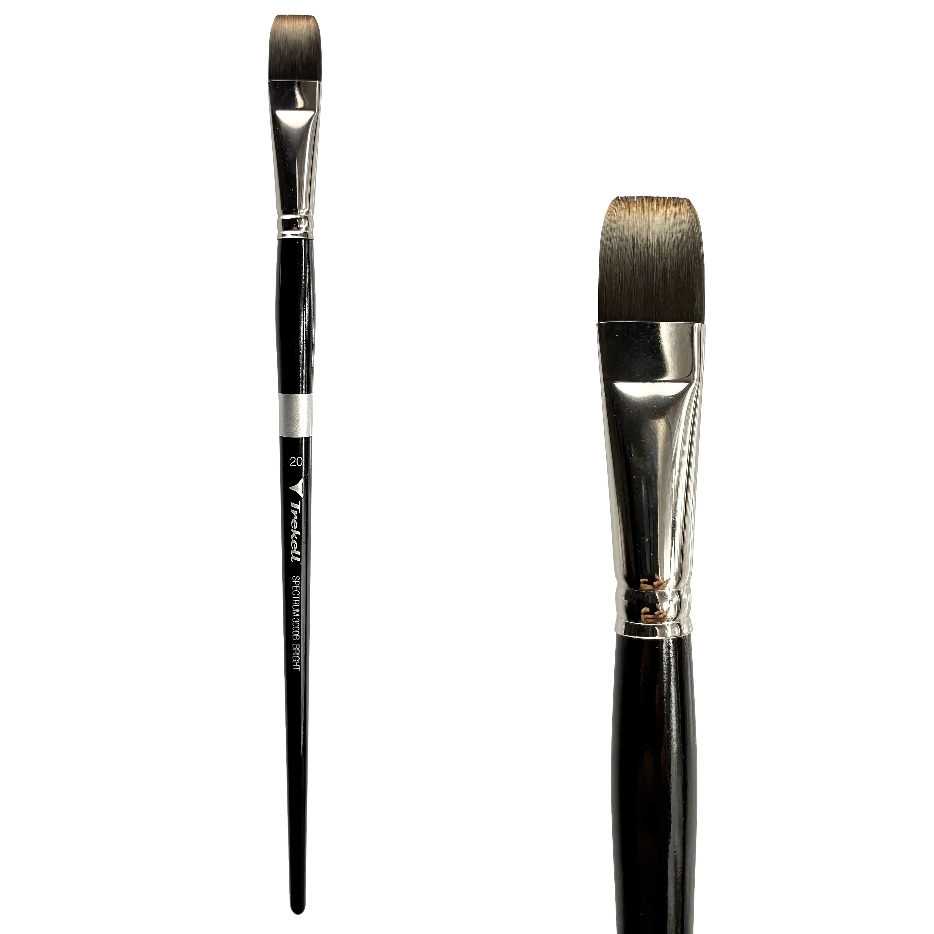 Trekell Spectrum Long Handle Artist Brush - Size #20 Bright