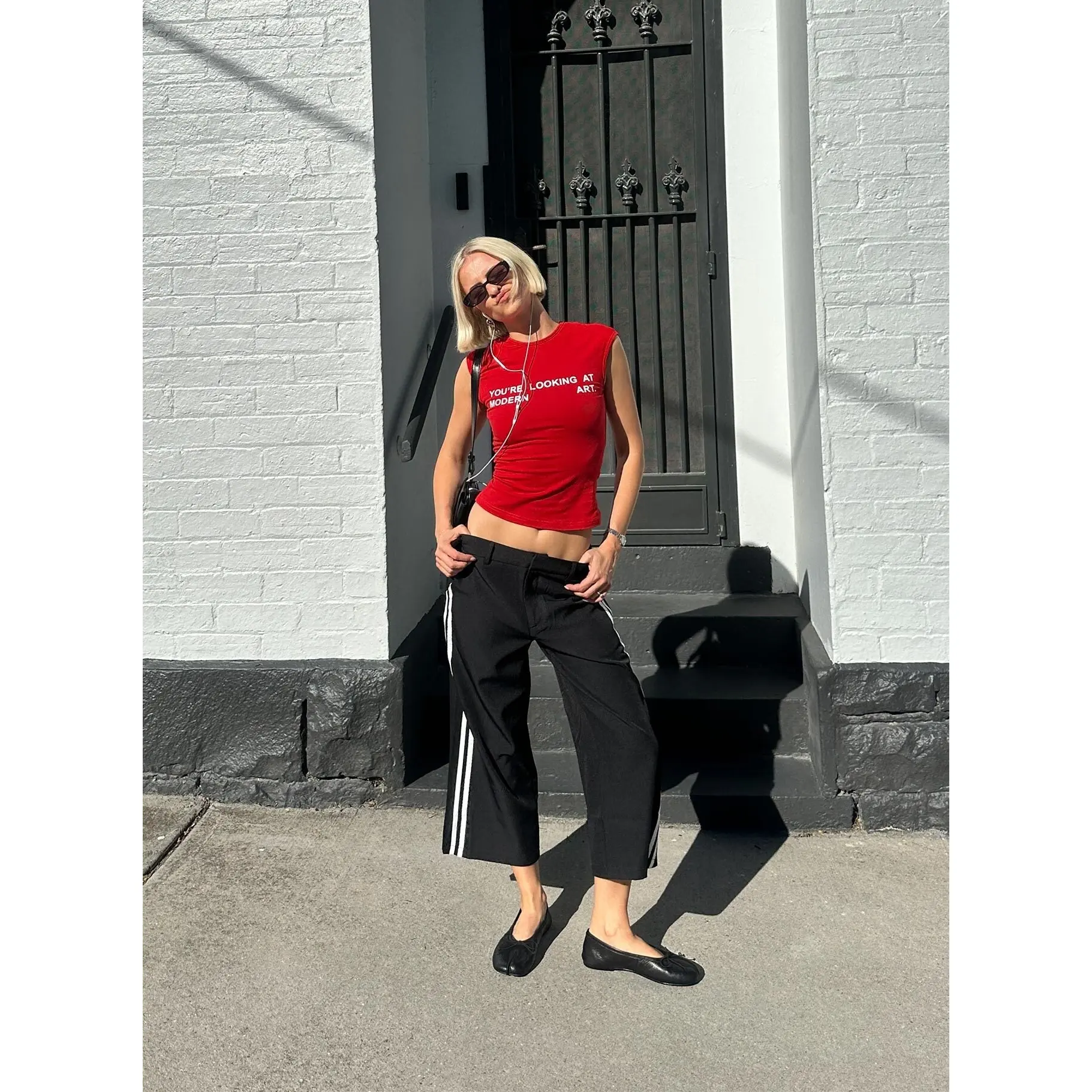Genesis Capri Pants Noir