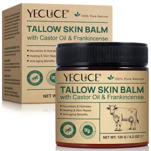 Tallow Skin Balm,120 grams of Triple Blend Facial Care Cream, an effective skincare solution, with a gentle moisturizing formula, a complete daily moisturizer, hand cream and body lotion.