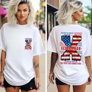 Generation X 4th Of July 2 Sides Shirt, Raised on Hose Water and Neglect Shirt, Generation X TShirt, Gen X Activated Shirt, Proud Of Gen X Shirt Oversized Top