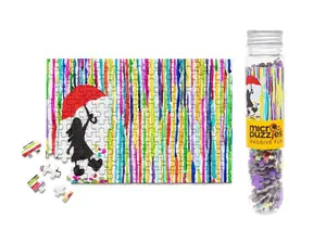 Rainbow Rain Micro Puzzle Mini Jigsaw Stocking Stuffer Fun