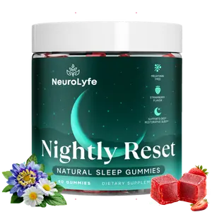 NeuroLyfe Deep Sleep Gummies – Magnesium, L-Theanine, GABA, Apigenin | Fall Asleep Faster & Wake Up Refreshed