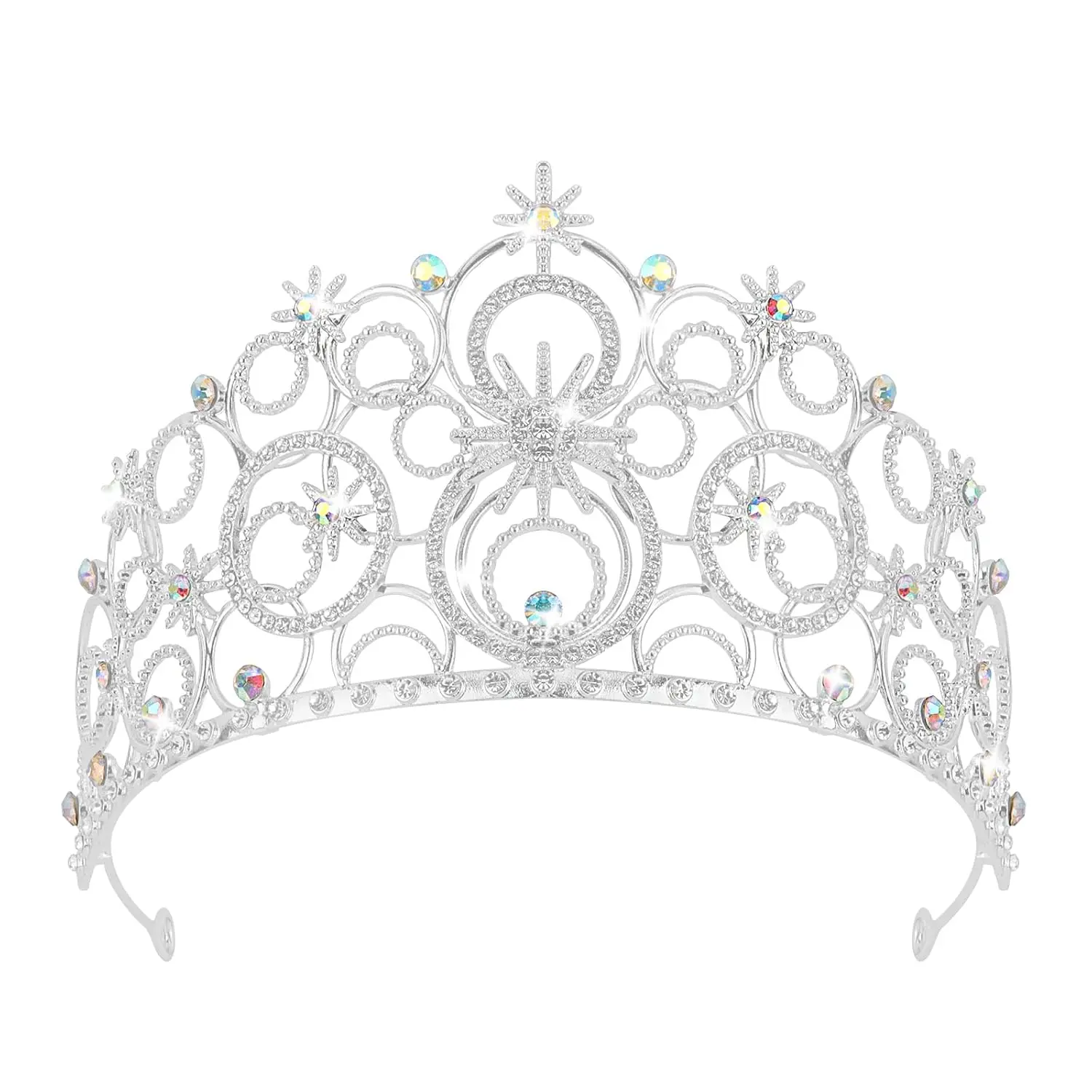 Glinda's Crown for Women Tiara Headband Costume Dress Outfits Adult Accessories