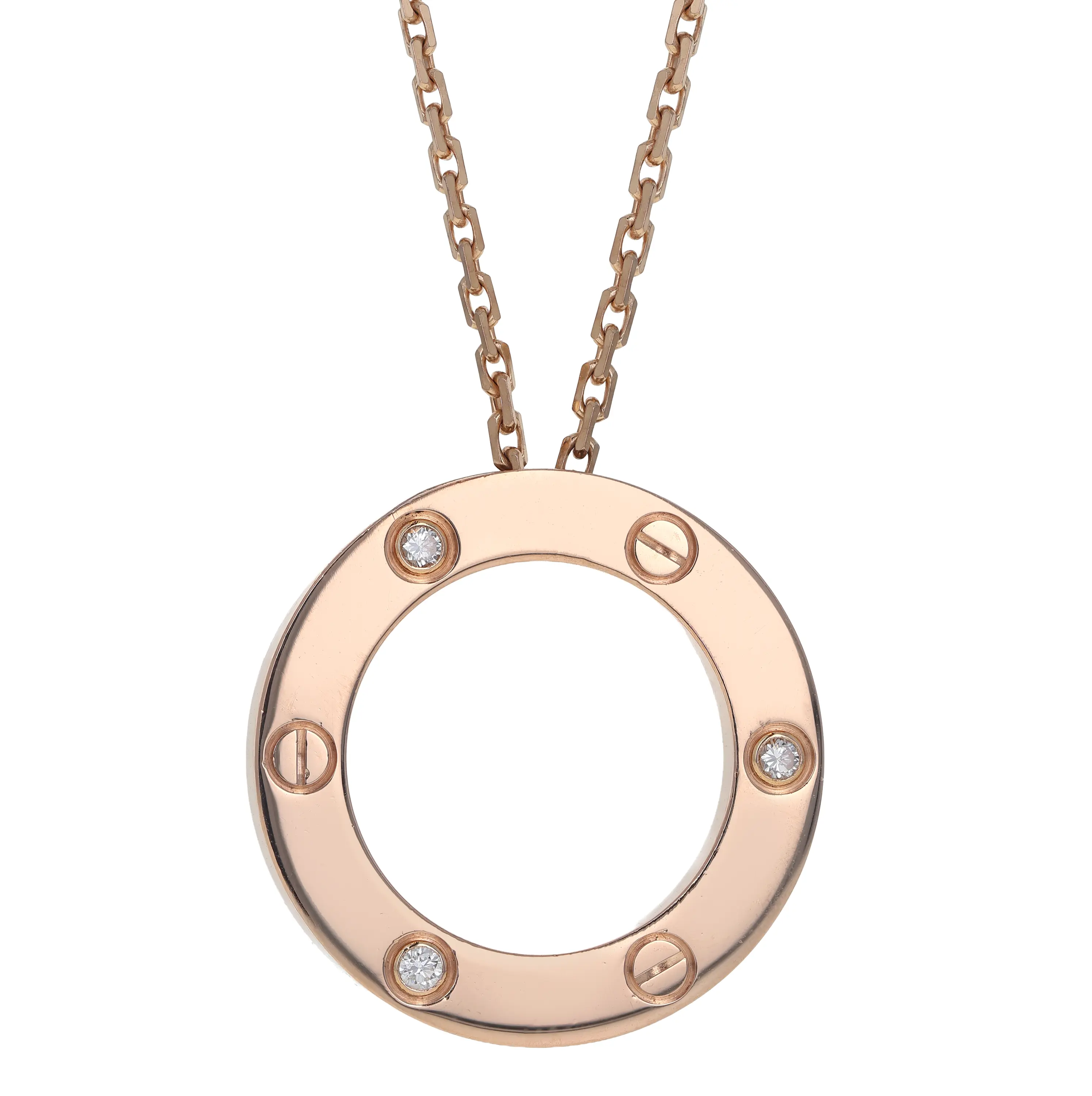 Pre-owned Cartier Love Pendant Necklace