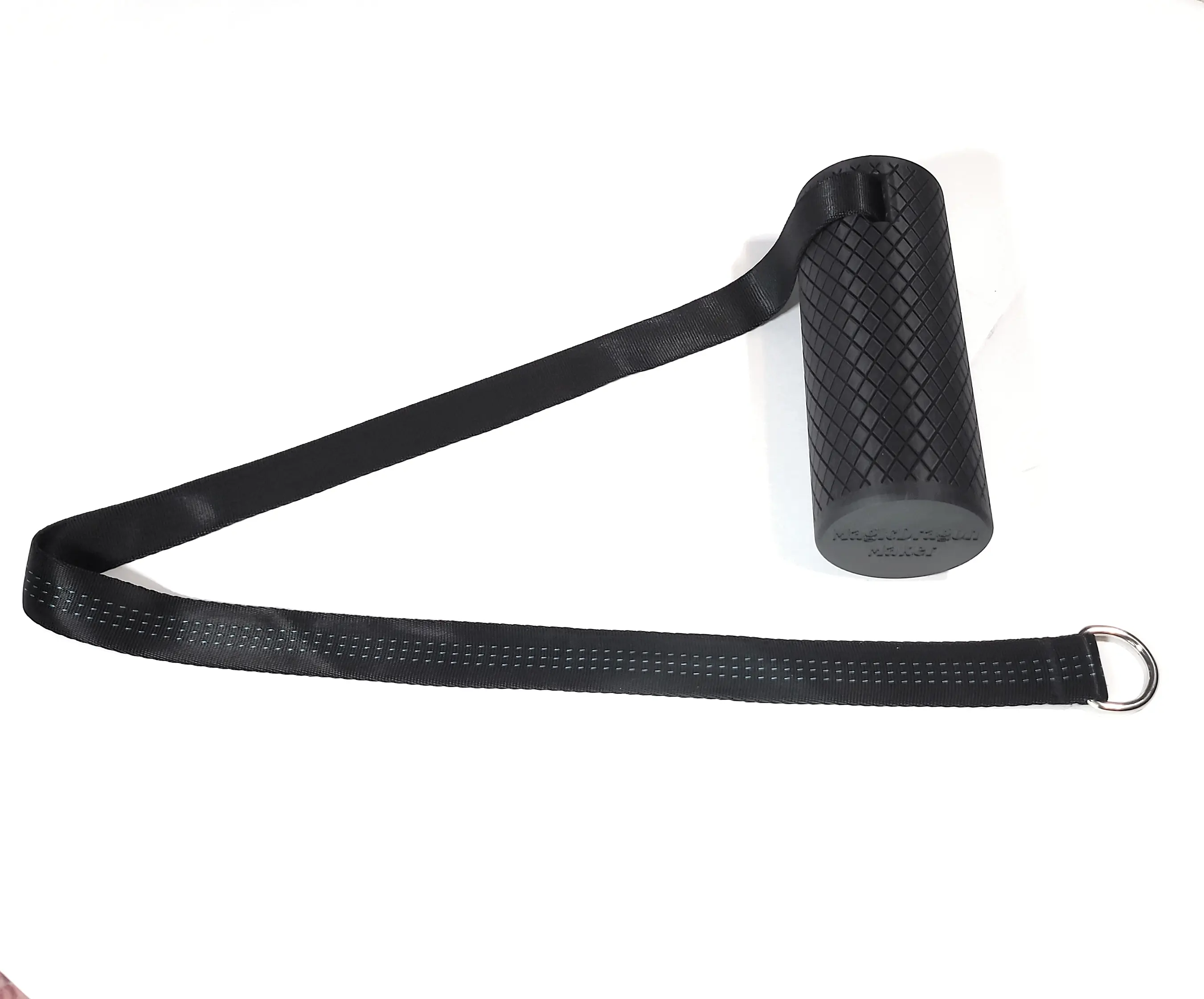 MagicDragonMaker Multispinner for Armwrestling Strength Training, Handle Cable Attachment, 2.75" diameter by 7" tall with a 35" Strap Length, Wrist, Forearm, Grip Strengthening Tool.