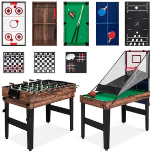 Best Choice Products 13-in-1 Combo Game Table Set w/ Ping Pong, Foosball, Basketball, Air Hockey, Archery Best Choice Products 13-in-1 Combo Game Table Set w/ Ping Pong, Foosball, Basketball, Air Hockey, Archery