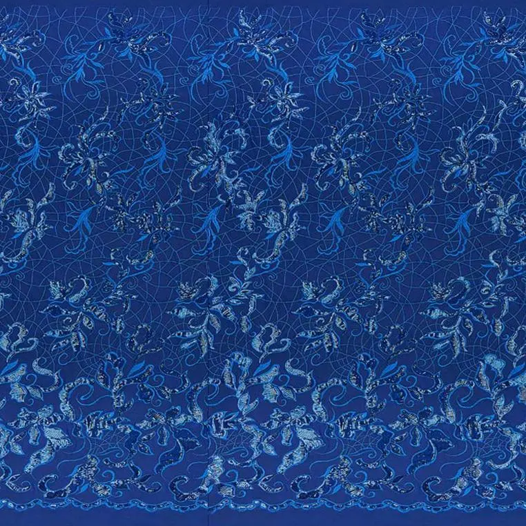 Renaissance Stretch Mesh Sequin Fabric | Blue Moon Fabrics